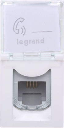 Attēls no Legrand Gniazdo telefoniczne RJ11 biae (078730)