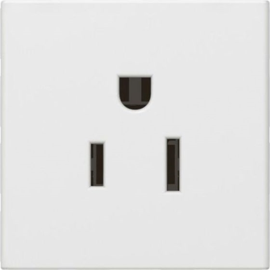 Picture of Legrand MOSAIC Gniazdo pojedyncze z/u 15A standard US biae (077504)