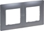 Изображение Legrand Niloe Selection Ramka podwójna stal 762052