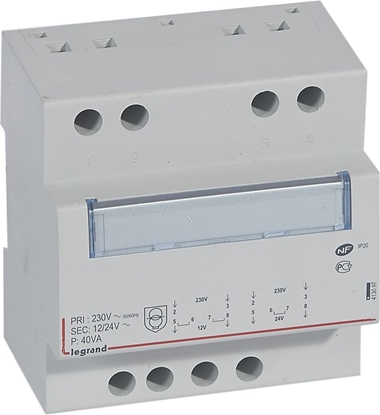 Attēls no Legrand Transformator bezpieczestwa moduowy
