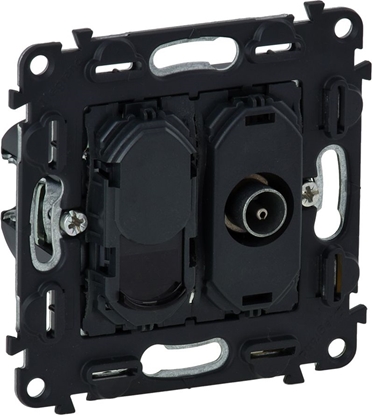 Изображение Legrand VALENA LIFE Gniazdo teleinformatyczne TV/RJ45 kat.6 UTP (753055)