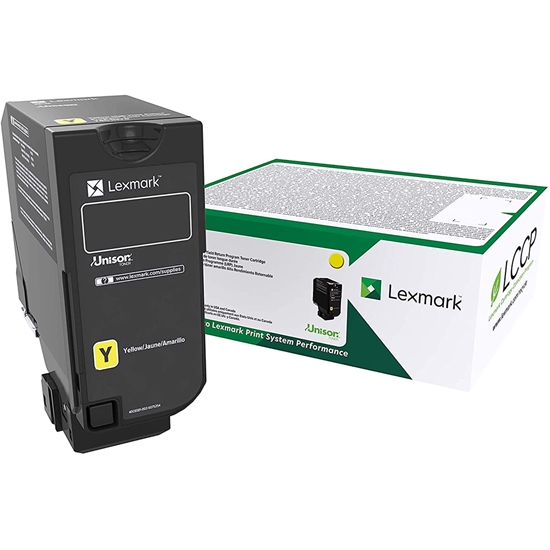 Picture of Lexmark 75B20Y0 toner cartridge 1 pc(s) Original Yellow