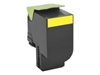 Picture of Lexmark 802SY toner cartridge 1 pc(s) Original Yellow