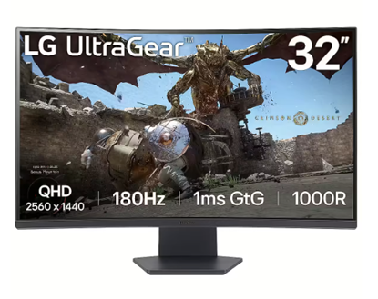 Picture of LG 32GS60QC-B.AEUQ 32inch QHD VA 180Hz