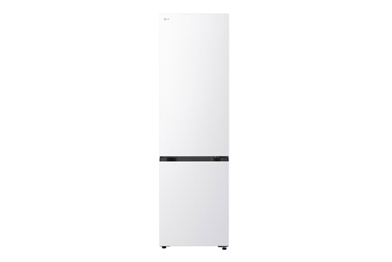 Picture of LG Refrigerator | GBBS322CSW | Energy efficiency class C | Free standing | Combi | Height 203 cm | Fridge net capacity 262 L | Freezer net capacity 113 L | Display | 34 dB | White