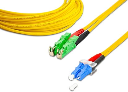 Изображение Lightwin LDP-09 LSHAPC-LC 2.0 kabel InfiniBand / wiatowodowy 2 m E-2000 (LSH) Niebieski, Zielony, óty
