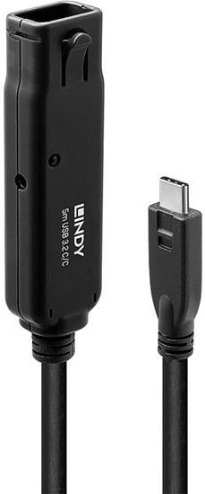 Picture of Lindy 5m USB 3.2 10Gbps C/C Active Extension Pro