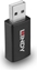 Изображение Lindy USB 2.0 Type A to A Data Blocker with Battery Charging 1.2
