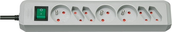 Picture of Listwa zasilajca Brennenstuhl Eco-Line 7 gniazd 1.5 m szara (1150754)