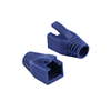 Picture of Logilink | RJ45 Plug Strain Relief Boot, 8.0mm (50 pcs.) | MP0035B | Blue