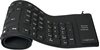 Picture of Logilink Tastatur USB / PS/2 Flexibel Wasserfest schwarz