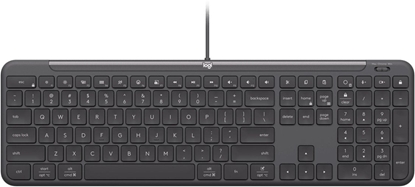 Изображение Logitech USB Keyboard K620 Slim graphite