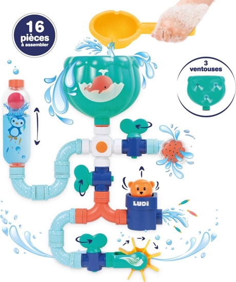 Изображение Ludi zestaw zabawek do kpieli, Morze
