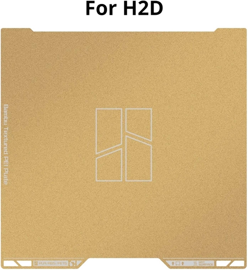 Picture of Magnetyczna nakadka PEI - z powok proszkow - stal nierdzewna - seria H2 - Bambu Lab