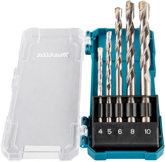 Изображение Makita D-72877 Stone Drill Set 4-10mm