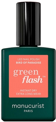 Attēls no MANUCURIST_Green Flash Led Gel Nail Lacquer lakier do paznokci Bird Of Paradise 15ml