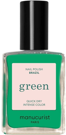 Изображение MANUCURIST_Green Nail Polish lakier do paznokci Brazil 15ml