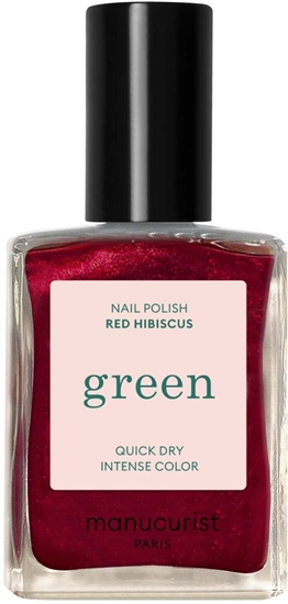 Изображение MANUCURIST_Green* Nail Polish lakier do paznokci Red Hibiscus 15ml