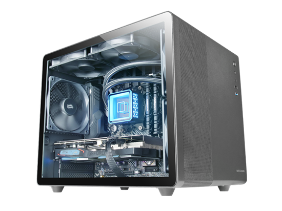 Изображение Mars Gaming MCMPRO Professional Compact PC Case mATX (Double Chamber)