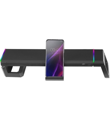 Attēls no Mars Gaming MGS-ONE Monitor Stand Chroma RGB / USB 2.0