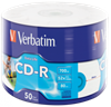 Изображение Matricas CD-R Verbatim Data Life 700MB 1x-52X Inkjet Printable 50 Pack Wrap Spindle