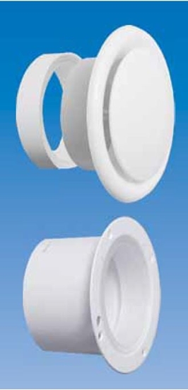 Picture of Maxpol Anemostat nawiewno-wycigowy z wyjciem rurowym fi100 - 206