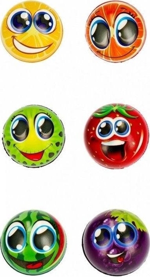 Picture of Mega Creative PILKA ANTYSTRES 7CM MC SPORT OWOCE 24/288/576