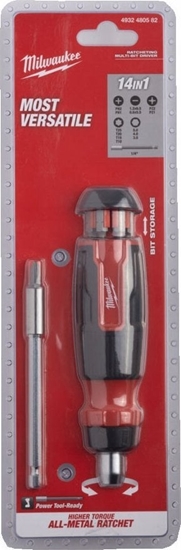 Picture of Milwaukee Screwdriver with bits MILWAUKEE 14in1