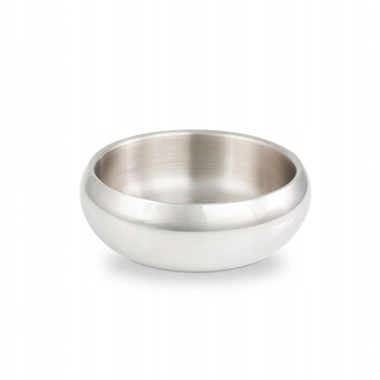 Picture of Miska, dla kota, stal nierdzewna, z podwójnymi ciankami, 350ml