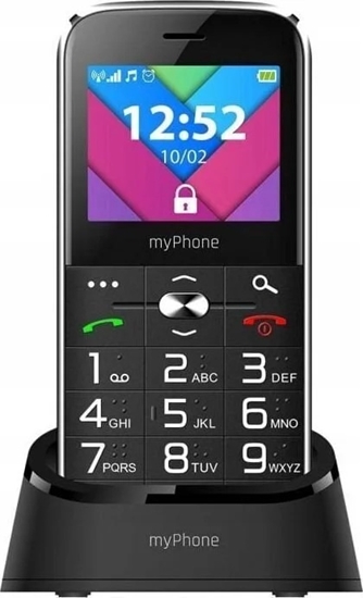 Изображение myPhone Halo C | Black | 2.2 " | TFT | 32 MB | 32 MB | Dual SIM | Main camera resolution 0.3 MP | 1900 mAh