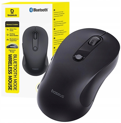 Picture of Mysz Baseus Mysz bezprzewodowa F02 Bluetooth - czarna