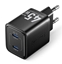 Attēls no MOBILE CHARGER WALL 45W USB-C/2P BLACK FEFB0-EU VENTION