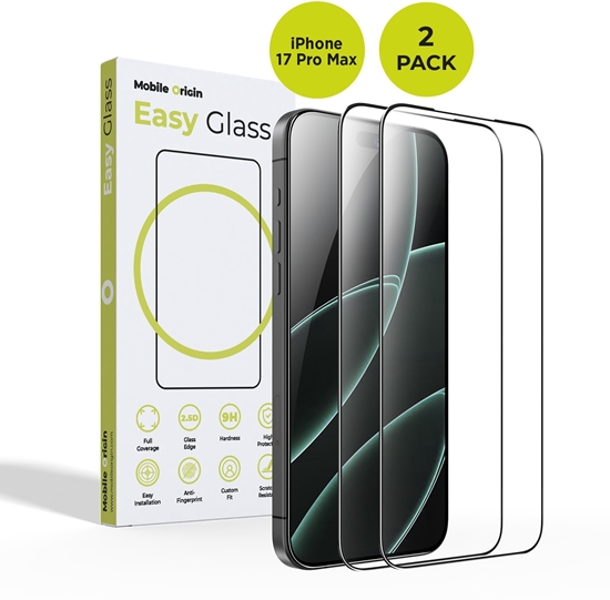 Изображение Mobile Origin EasyGlass iPhone 17 Pro Max, 2 pack