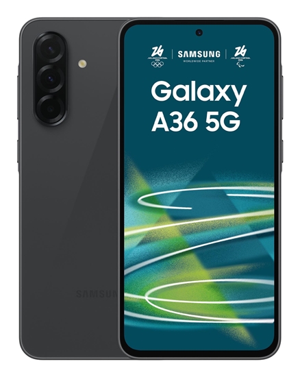Изображение MOBILE PHONE GALAXY A36 5G/128GB BLACK SM-A366B SAMSUNG