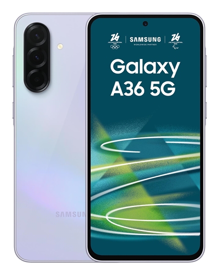 Изображение MOBILE PHONE GALAXY A36 5G/128GB VIOLET SM-A366B SAMSUNG
