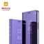 Picture of Mocco Clear View Cover Case For Samsung A205 Galaxy A20 Purple