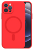 Picture of Mocco MagSilicone Soft Back Case Silicone Case for Apple iPhone 14 Pro Red