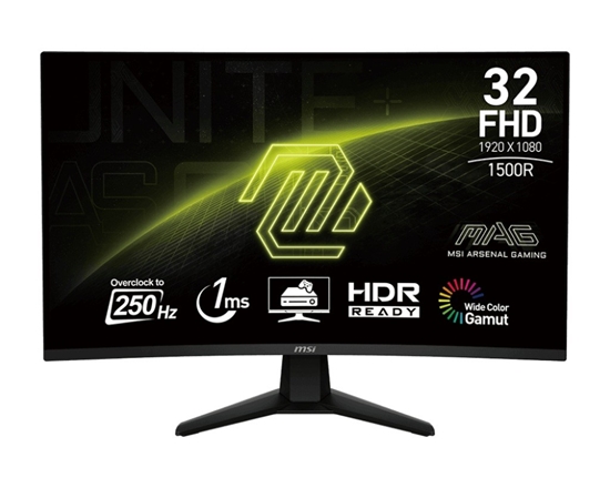 Picture of Monitor 31.5 cala MAG 32C6X LED/FHD/Curved/250Hz/czarny