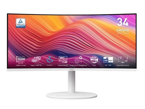 Изображение Monitor Modern MD342CQPW 34 cale/LED/UWQHD/Curved/120Hz/czarny