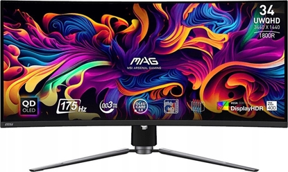 Изображение Monitor MSI MAG 341CQP QD-OLED