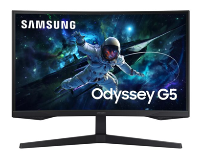 Изображение Monitors Samsung 27" Odyssey G5 Curved QHD