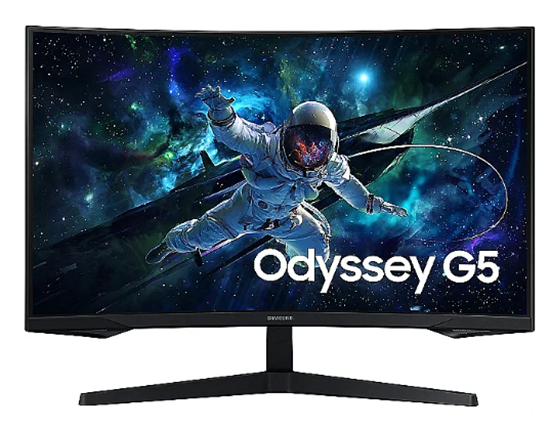 Picture of Monitors Samsung 32" Odyssey G5 Curved QHD