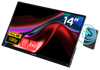 Picture of Monitors Verbatim 14" Portable Touchscreen Monitor Light Series 1080P 5000mAh