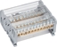 Attēls no MOREK Blok dystrybucyjno-rozdzielczy MOBLOCK 4-polowy 125A-11 2x35mm2 + 2x25mm2 + 7x6mm2 TS35 MAB4125A18