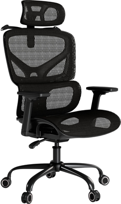 Attēls no Krzeso biurowe Mozos Ergo-V Czarne