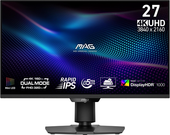 Picture of MSI MAG 274UPDF E16M 4K Ultra HD LED Monitor 27"