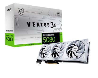Picture of MSI RTX5080 16GB VENTUS 3X OC WHITE