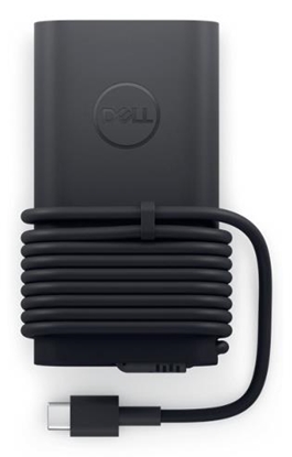 Picture of Dell USB-C GaN Slim AC Adapter with Power Cord | 100 W | 20 V | Adapter