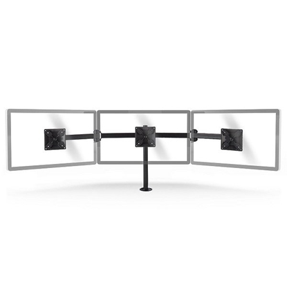 Attēls no Nedis ERGOTMM100BK Table mount for 3 monitor up to 14-24 "