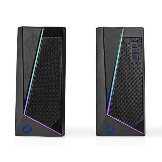 Picture of Nedis GSPR31020BK Gaming Speaker LED 18W